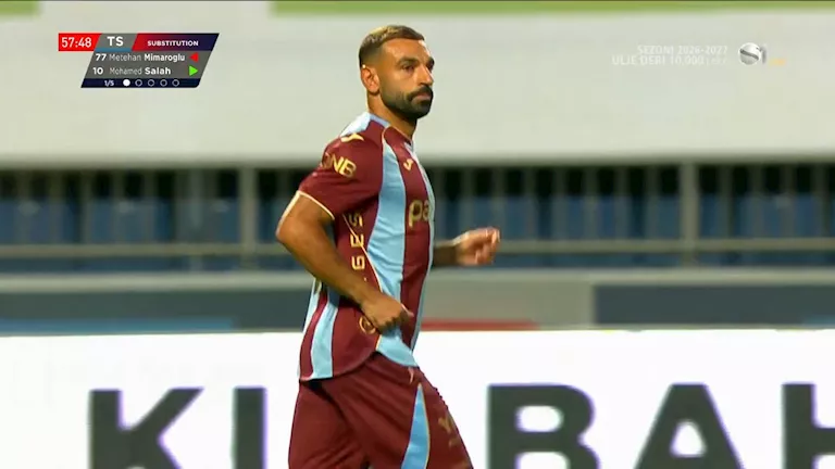 ماذا قدم محمد صلاح مع طرابزون سبور أمام قاسم باشا؟