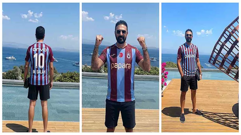 هكذا دعم محمد كريم النجم محمد صلاح بمباراته الأولى في الدوري التركي