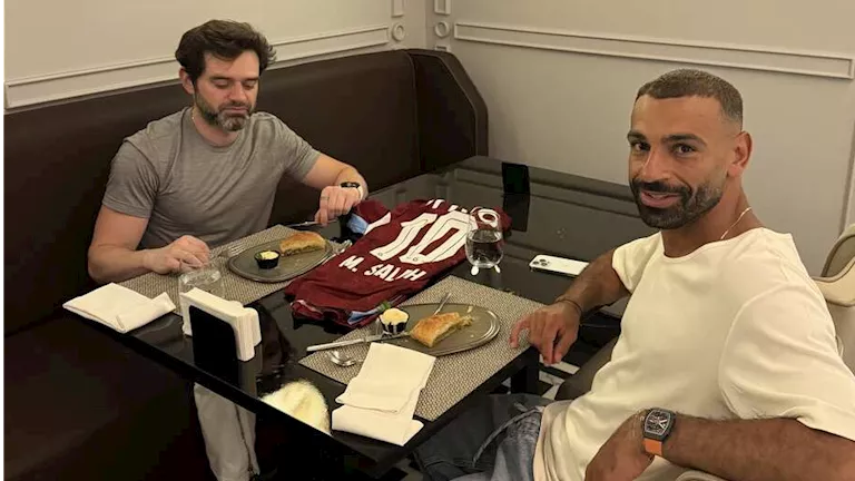 رامي عباس ينشر صورة جديدة مع محمد صلاح
