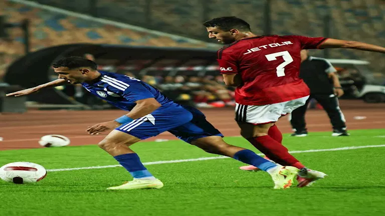 ياسر إبراهيم ينقذ الأهلي بهدف صاروخي أمام سموحة في الدوري