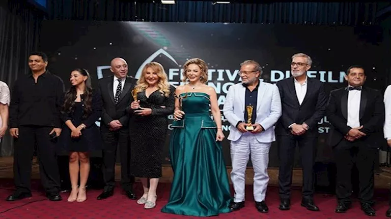 15 صورة- نادية الجندي وشريف منير في مهرجان القاهرة للسينما الفرنكوفون